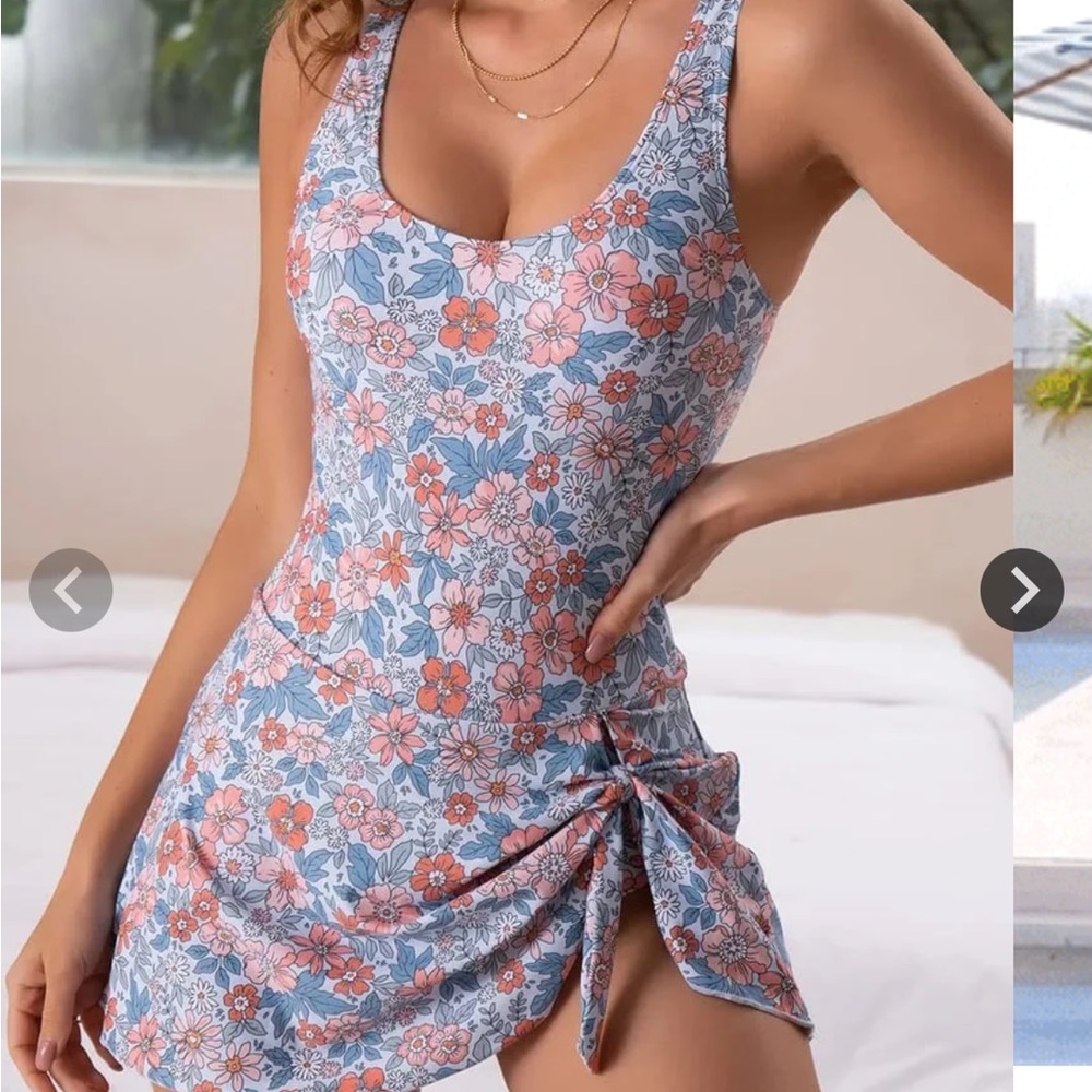 Floral One-Piece Swimsuit